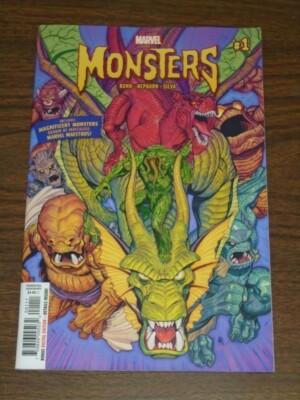 MONSTERS #1 MARVEL COMICS OCTOBER 2019