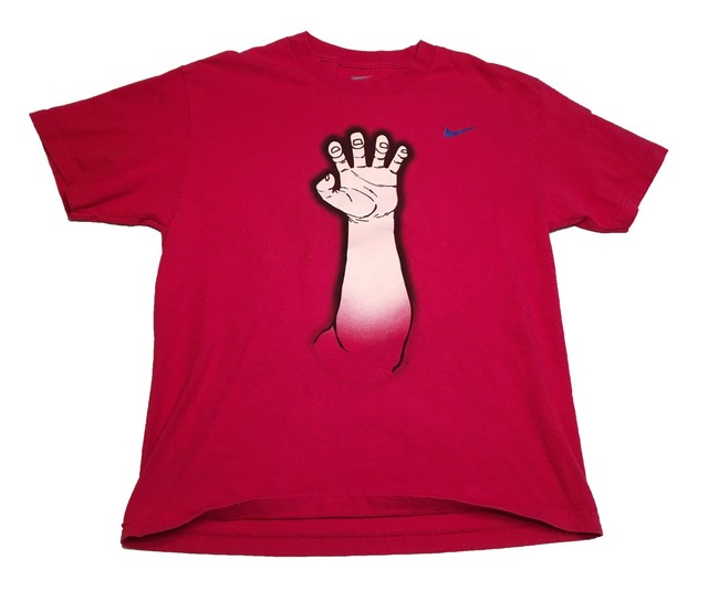 Texas Rangers 'The Claw and Antlers' 2010 Season Mantra Nike Mens L Loose Fit | eBay