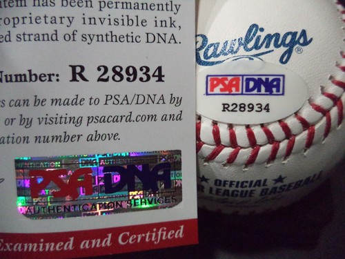 KEVIN PLAWECKI NY METS SIGNED ROMLB BASEBALL ROOKIE GRAPH PSA/DNA COA #R28934 - Picture 3 of 4