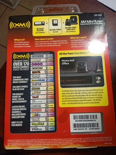 Sirius CNP-2000 XM Mini Tuner Cartridge - Picture 3 of 4