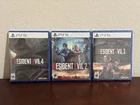 Sony PlayStation 5 - Resident Evil - Sealed Game Lot - 2, 3, and 4!