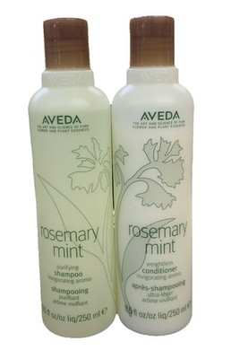 Aveda Rosemary Mint Shampoo and Conditioner 8.5 Ounce Duo Sets