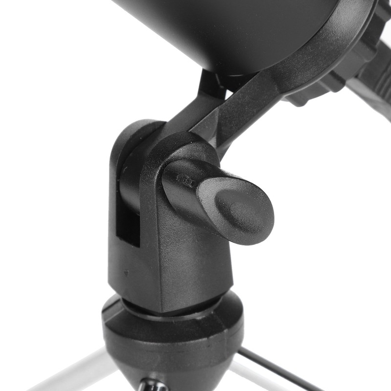USB Condenser Microphone W/ Tripod Stand For Game Chat Audio Recording Computer