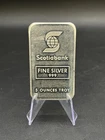 Johnson Matthey JM 5 OZ Scotia Bank 999 FINE SILVER BAR - 500 Mintage 002272
