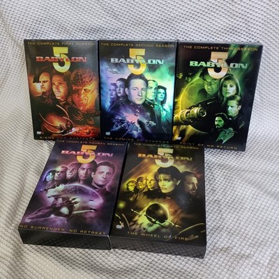 Babylon 5 Season 1 2 3 4 5 (DVD Box Sets, 2002, Wide) + The Gathering/Lost Tales
