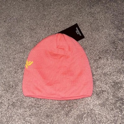 Arc'teryx Pink Bird Head Toque Beanie Wool Knit Winter Ski Hiking