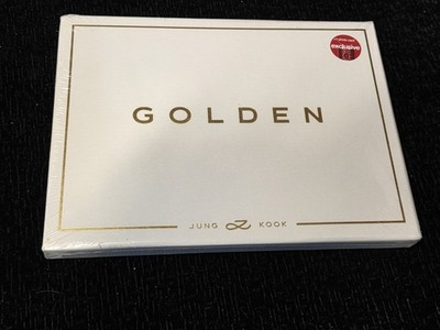 BTS - JUNG KOOK - GOLDEN - TARGET EXCLUSIVE - BRAND NEW SEALED WHITE BOX  Z30