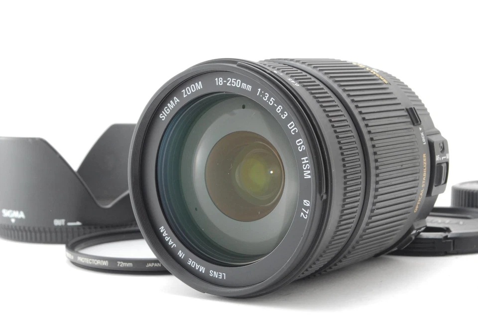 [Top MINT] SIGMA 18-250mm F3.5-6.3 DC OS HSM pour Nikon du JAPON - Photo 1/4