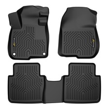 TPE Floor Mats CR-V Hybrid 2017-2022 All Weather Full Cover Black