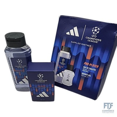 adidas, Geschenkset UEFA Champions League Pro Player, Eau de Toilette 50 ml und