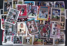 (411) CARD BASE INSERT LOT Xander Bogaerts Red Sox San Diego Padres Netherlands