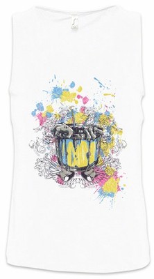 Colored Zombie Hands Herren Tank Top Tattoo Art Rock Metal Newschool Punk Emo