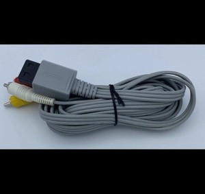 OFFICIAL OEM GENUINE Nintendo Wii AV VIDEO COMPOSITE CABLE RVL-009