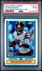 2024 TOPPS CHROME 1974 TOPPS FOOTBALL REFRACTOR JAYDEN DANIELS RC PSA 9