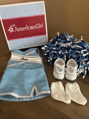 American Girl Doll Go Team! Cheer Gear 2008 Cheerleading Outfit Retired Box