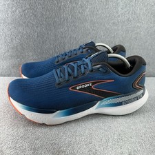 Brooks Glycerin GTS 21 Mens Size 12 Blue White Athletic Running Shoes Sneakers