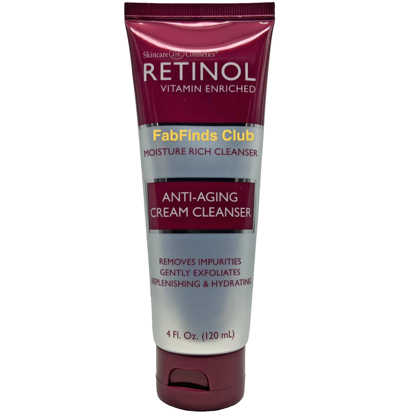 Cosmetics Retinol Moisture Rich Anti Aging Cream Cleanser 4oz Sealed