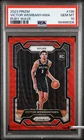 2023 Prizm #136 Victor Wembanyama Ruby Wave RC Rookie Card PSA 10 GEM MINT