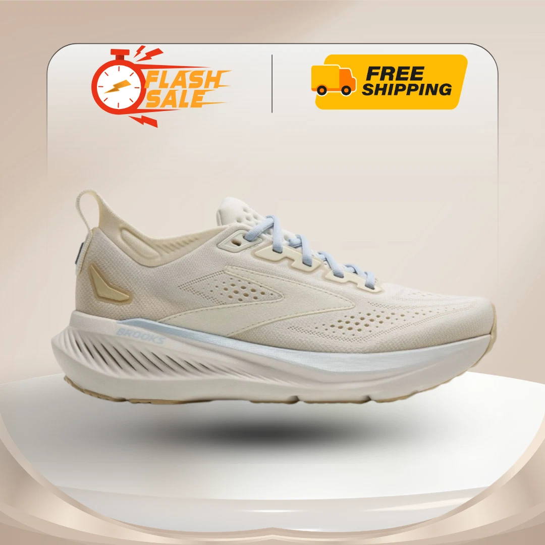 [HOT SALE] Brooks Glycerin 23 Women's Shoes Coconut/Sand/Skyway Medium 1B