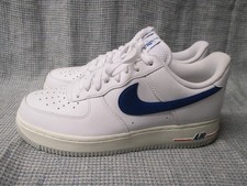 Nike Air Force 1 '07 Low USA White Game Royal DX2660-100 | Men's Size 8