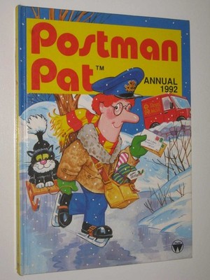 Postman Pat Annual 1992 by John Cunliffe Hardcover 0749802707