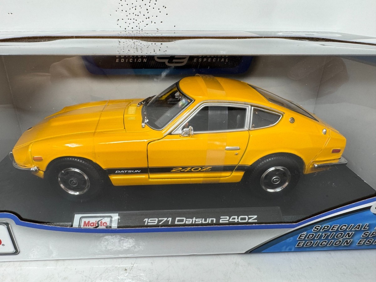 Maisto 1971 Datsun 240z Special Edition 1:18 Diecast | eBay