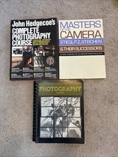 Lot of 3 Vintage 1970s Photography Books HC/SC