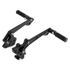 TARAZON CNC Front Rear Foot Peg Pedal Bracket Set for SUR-RON Light Bee X LBX
