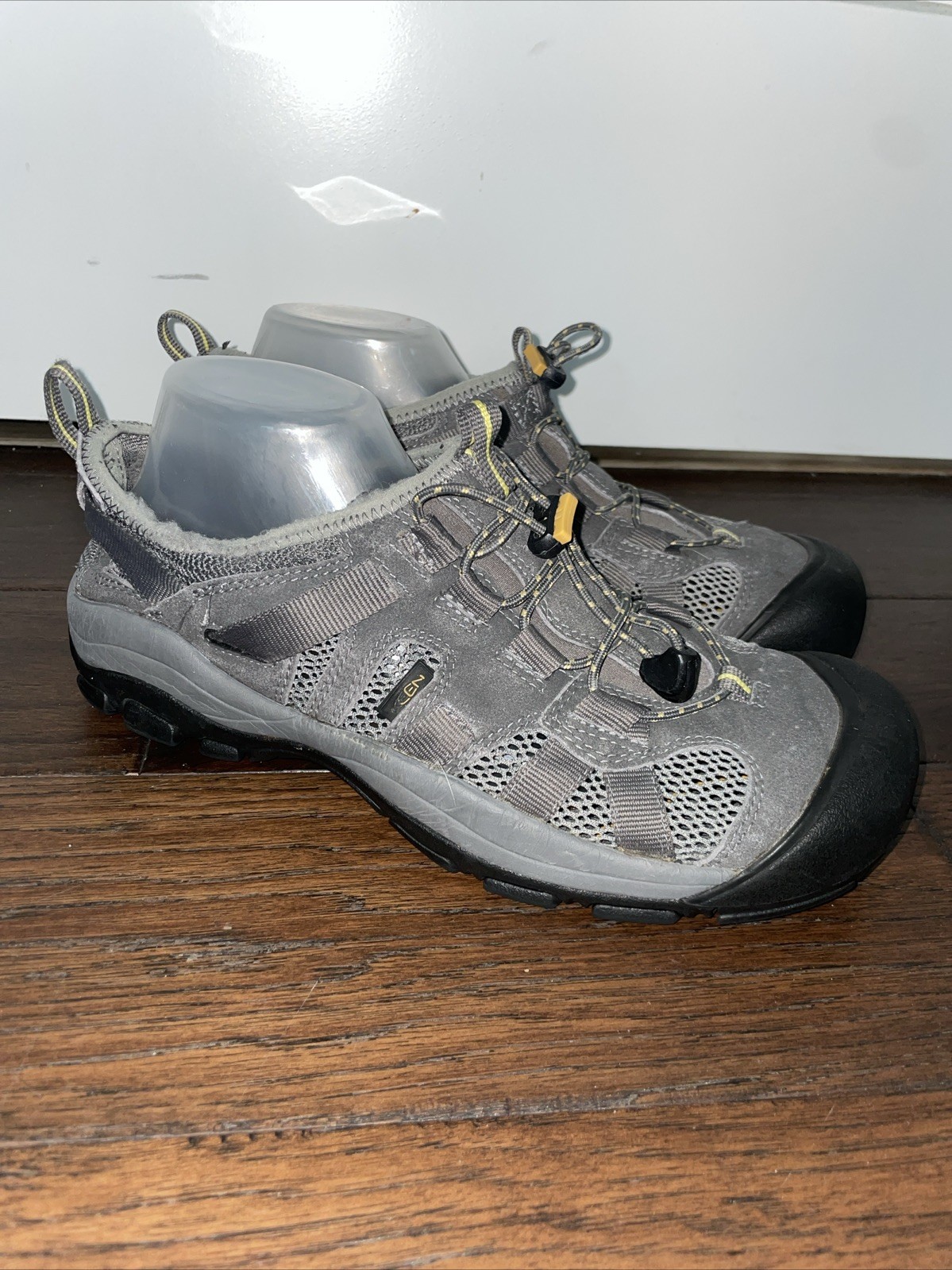 Keen Mckenzie sandali da trekking uomo taglia 10 grigio scarpe acqua comode casual