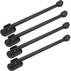  4 Pcs Table Leg Brackets Metal Legs for Furniture Support Foldable