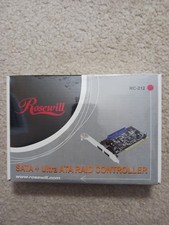 NEW ROSEWILL RC-212 SATA I  Ultra ATA/IDE 133 JBOD/Raid Controller PCI Card