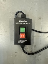 Exqutoo Black Soft Starter Switch Heavy Duty General Purpose Electric Tool