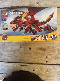 Lego Creator Fiery Legend (6751) 100% Complete with Box & Instructions