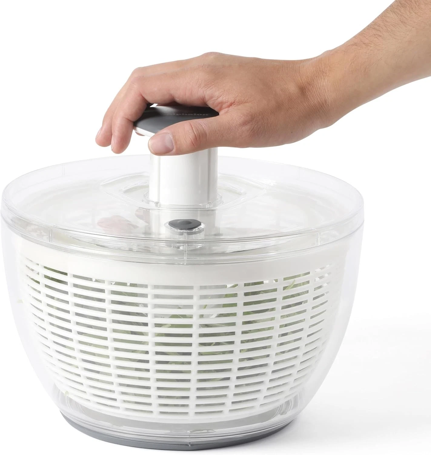 Aero 6.3 Qt Salad Spinner Fruit Wahser Fruit Washing Bowl W/ Strainer Vegertable