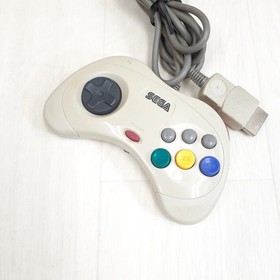 Sega Saturn Console Japanese White Bundle with Virtua Gun & 1 Controller