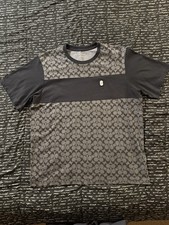 Coach Signature T-Shirt Black And Gray Print Men  s Size XXL NWOT