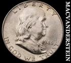 1948-D Silver Franklin Half Dollar - FBL - Choice Gem Brilliant Unc++++  #J7979