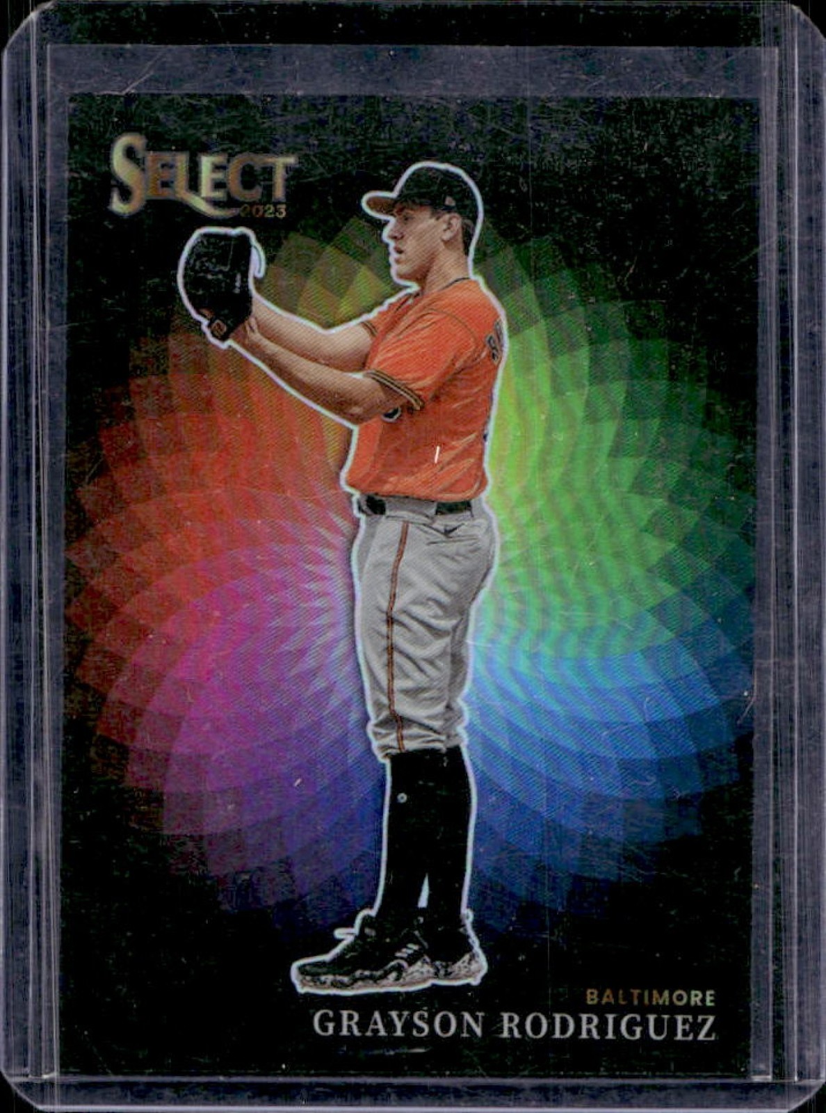 2023 Select Grayson Rodriguez Color Wheel SSP Rookie RC #CW7 Orioles
