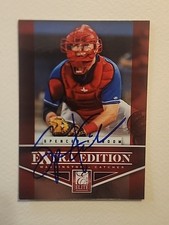 2012 Elite Extra Edition - Spencer Kieboom (RC) Auto Washington Nationals COA