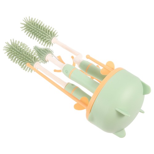 Babyflaschenbürsten-Set Tragbare Multifunktionale Reinigungsbürste Für