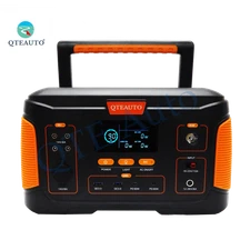 500W Portable Power Station Outdoor, Camping Solar Generator Lithium Battery