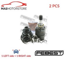 DRIVESHAFT CV JOINT KIT PAIR TRANSMISSION END FEBEST 0111-AE100 2PCS V NEW