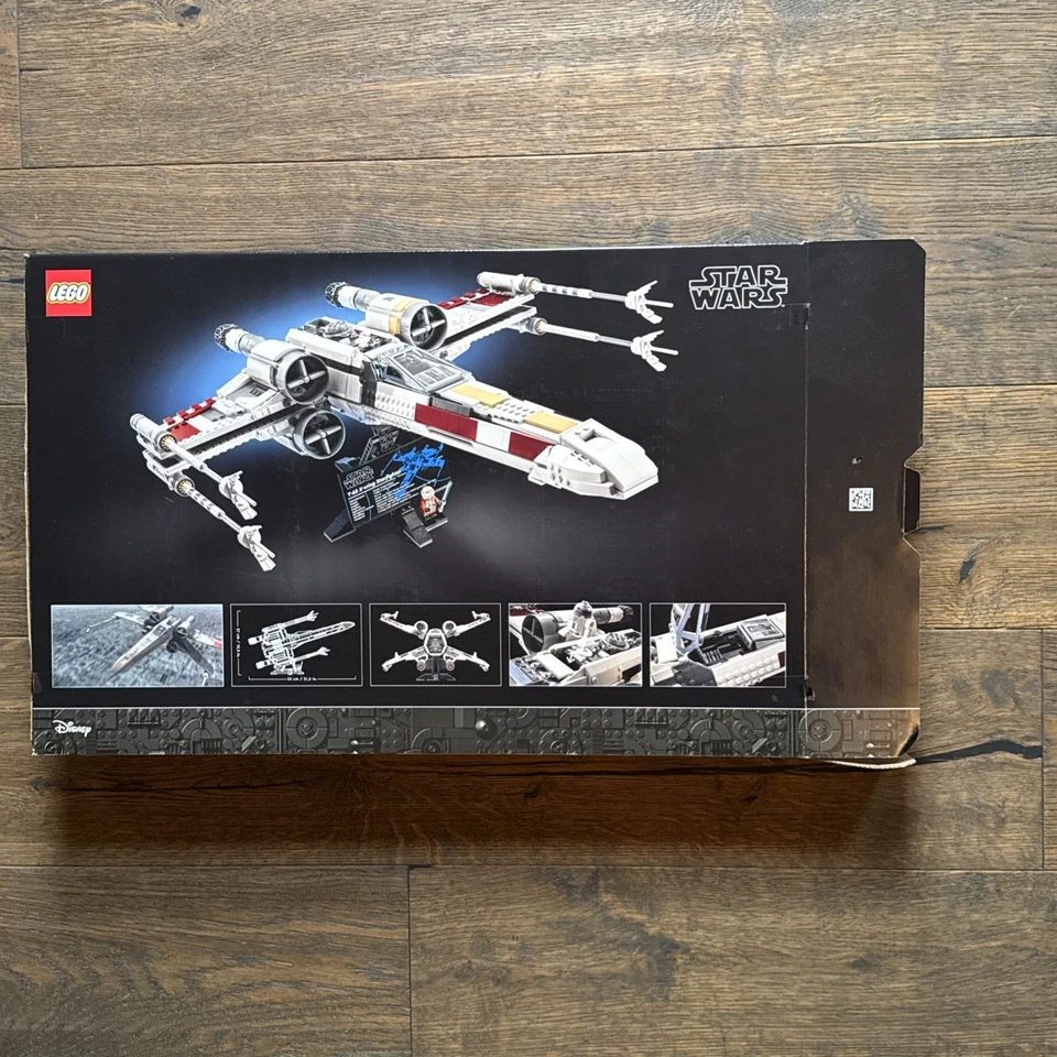 EMPTY BOX! LEGO Star Wars X-Wing Starfighter EMPTY DISPLAY BOX ONLY!! Chasseur - Image 3 of 4