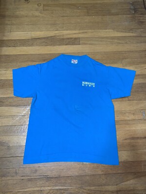 Vintage Single Stitch T Shirt Sof Tee Tag Hawaiian Kine Size Medium Made In USA