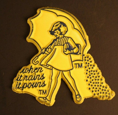 Morton MAGNET 1968 style Salt Girl Umbrella When It Rains It Pours Rubber New YB - Picture 2 of 8