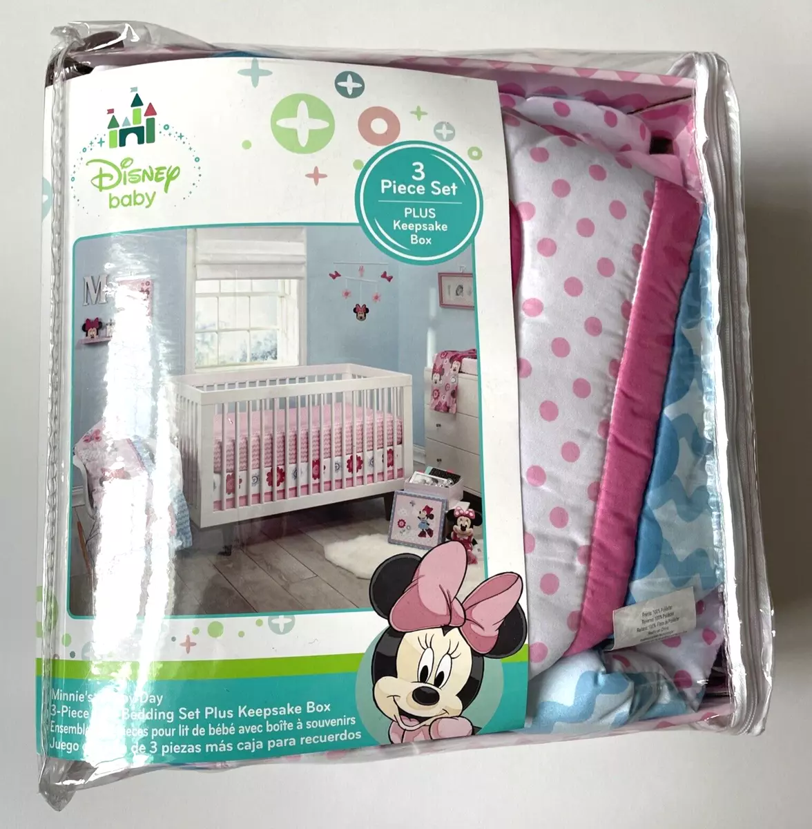 Crib bumper minnie deals mouse
