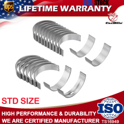 NEW STD Main & Rod Bearings For 06-16 Santa Fe Azera Kia Sedona Sorento