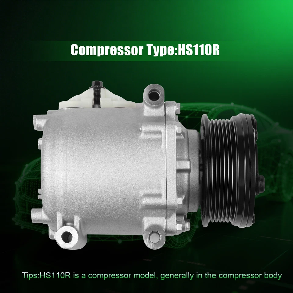 Compresor de aire acondicionado para Ford Explorer 2002 2003 2004 2005 Mercury Mountaineer V6 4,0 L Foto 2 de 4