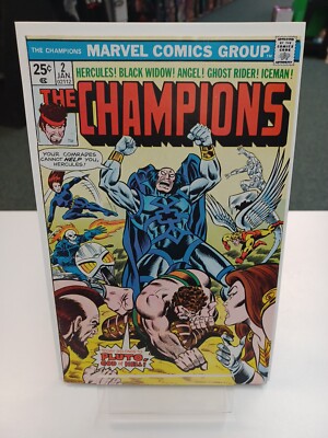 The Champions 2 Marvel Comics HIGH GRADE 1976!! GREAT ISSUE!! 