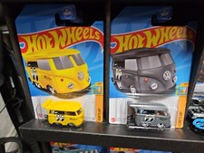 Hot Wheels Kool Kombi Moon Eyes Lot of 4 Gray  Yellow